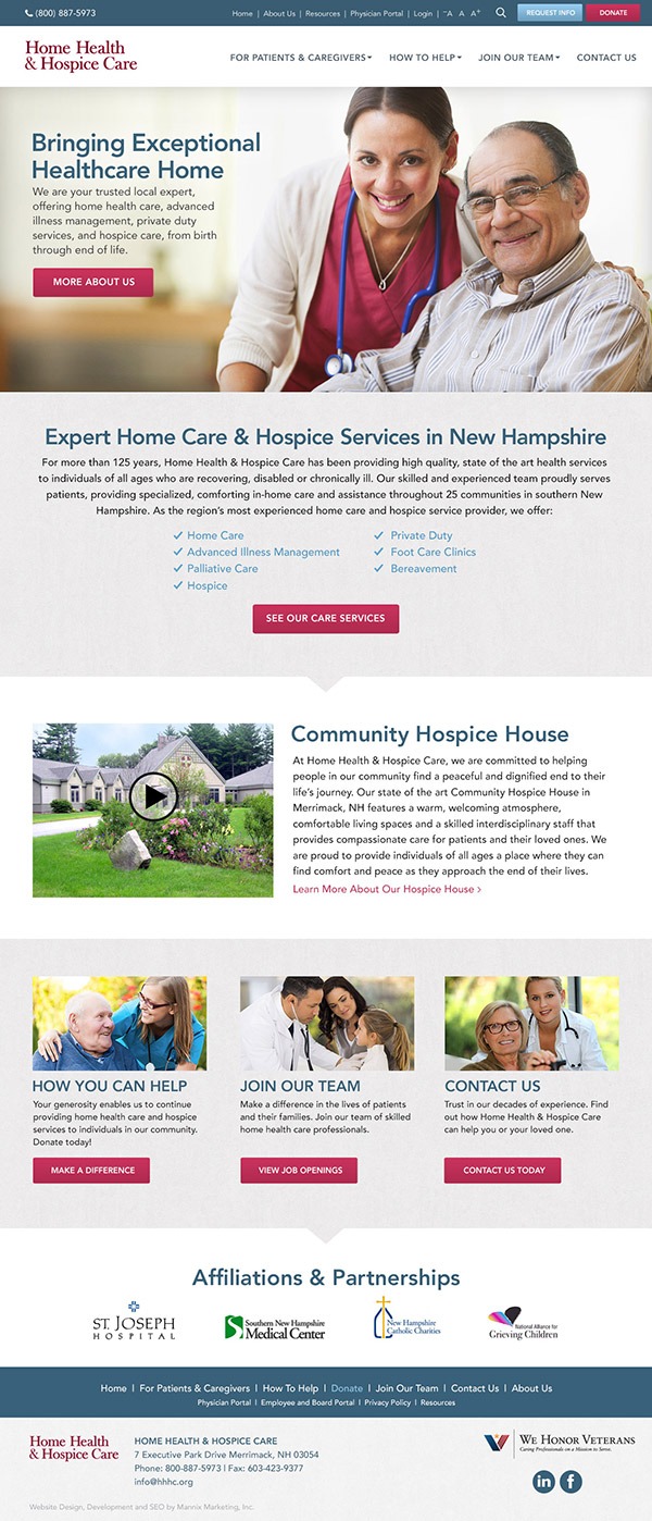 qualifications for hospice home care