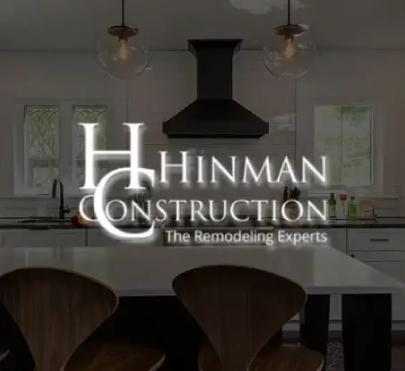 Logo for Hinman Construction: The Remodeling Experts.