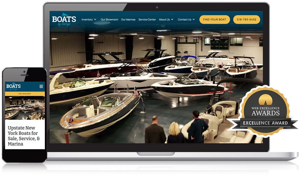 boats by george website screenshots